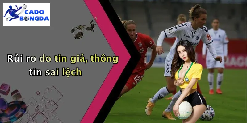 Rủi ro do tin giả, thông tin sai lệch