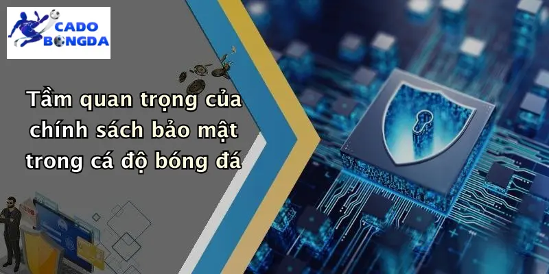 Tầm quan trọng của chính sách bảo mật trong cá độ bóng đá