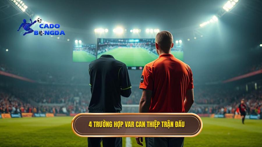4 trường hợp VAR can thiệp trận đấu