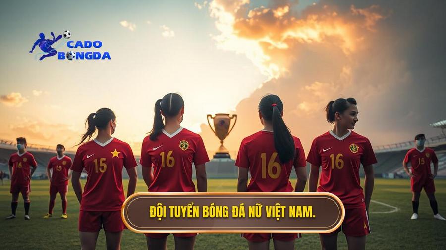  Đội tuyển bóng đá nữ Việt Nam.