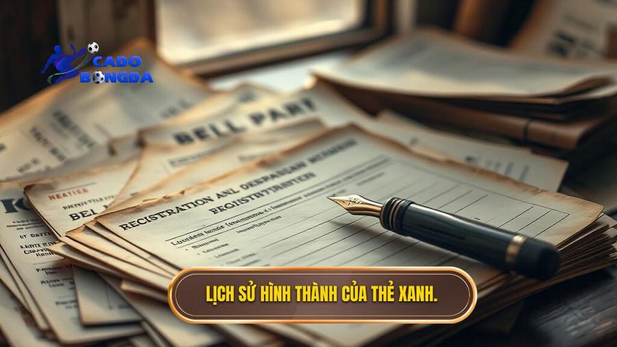  Lịch sử hình thành của thẻ xanh.