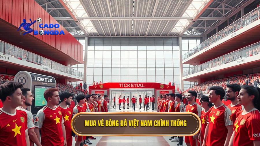 Mua vé bóng đá Việt Nam chính thống