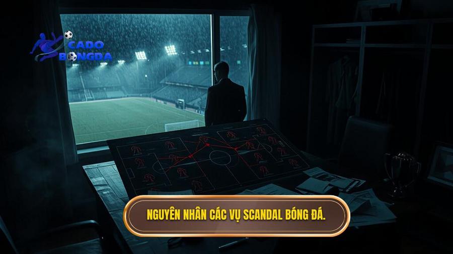 Nguyên nhân các vụ scandal bóng đá.