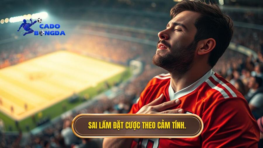 Đặt cược theo cảm tính và sự thiên vị đội bóng yêu thích