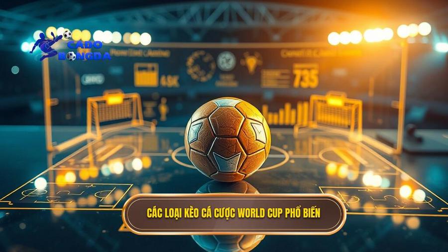 Phân tích các loại kèo phổ biến khi cá cược bóng đá World Cup