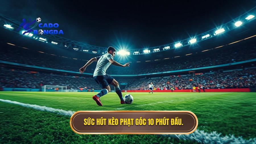 Tại sao Kèo cược đội nhận quả phạt góc trong 10 phút đầu lại hấp dẫn?