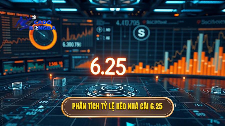 Phân tích đa chiều: Tại sao nhà cái đưa ra con số 6.25?