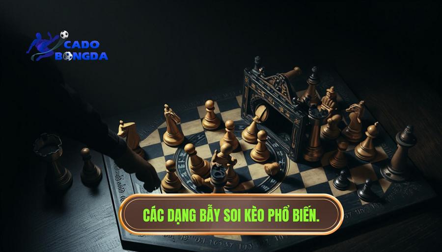 2. Các dạng bẫy phổ biến khi soi kèo hôm nay